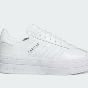 Adidas Gazelle Bold Shoes (White)